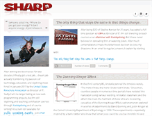 Tablet Screenshot of jensharp.com